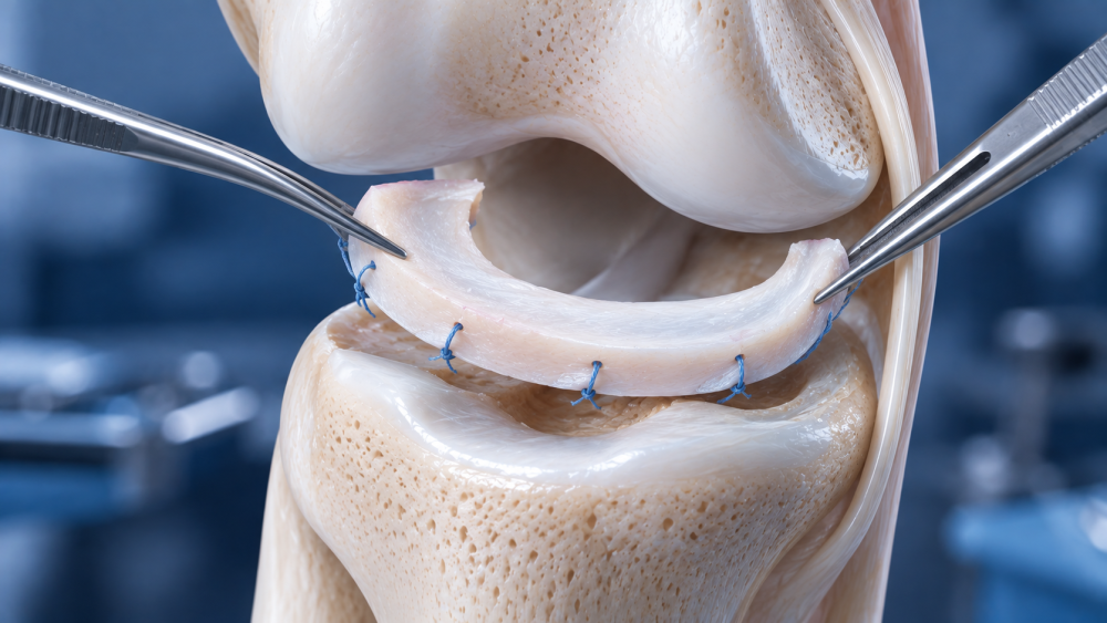 Meniscal allograft transplantation in the knee